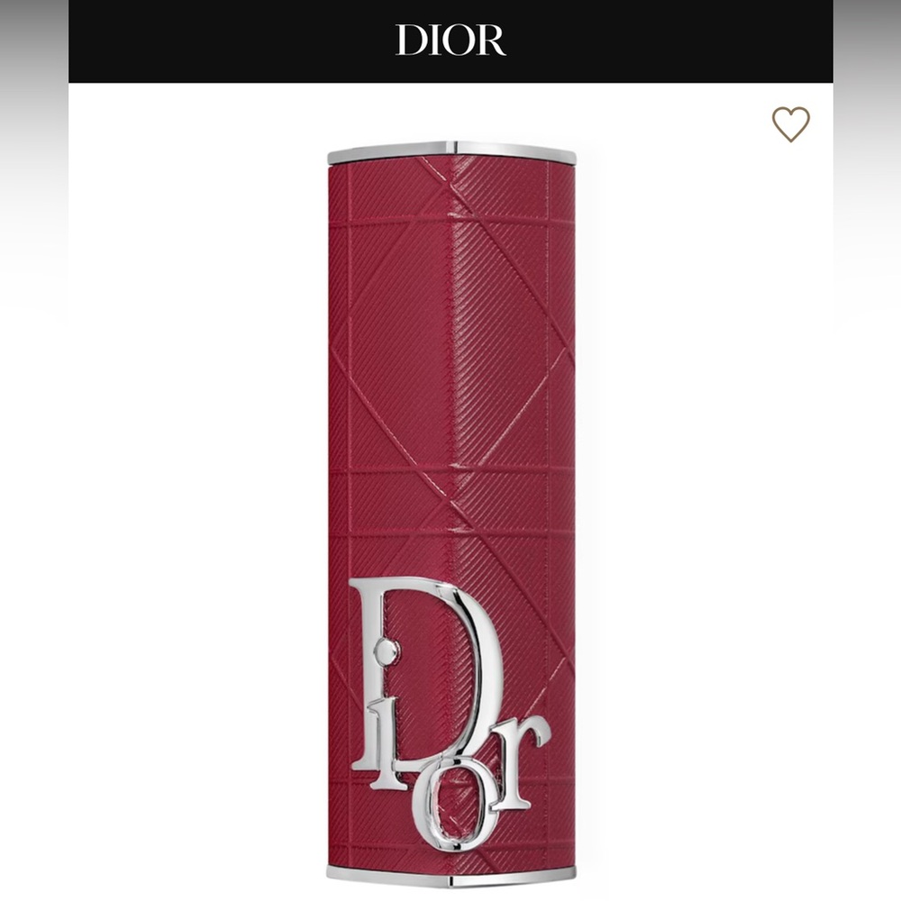 NIB Dior Addict Refillable Red Lipstick Case, Limited Edition
